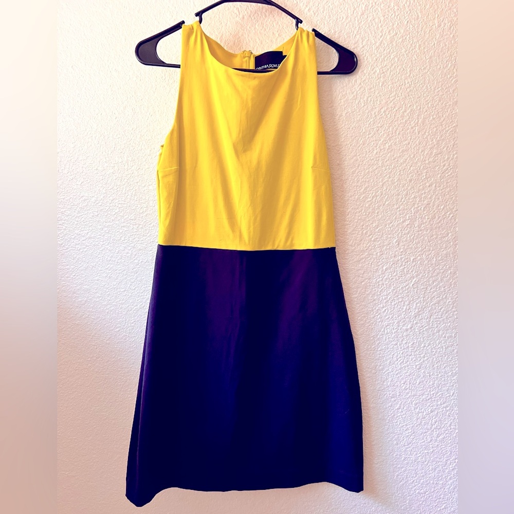 Cynthia Rowley Two-Tone Cocktail Dress - Small